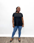 *Pre-Sale* Cross Back Short Sleeve