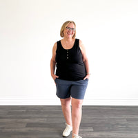 *Pre-Sale* Long Slim Shorts