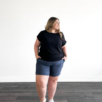 *Pre-Sale* Long Slim Shorts