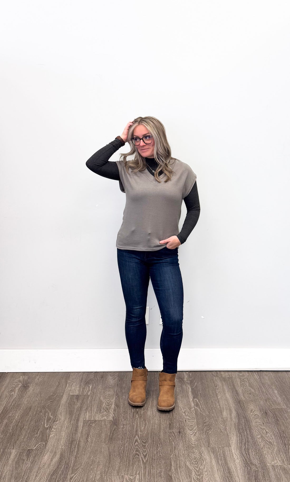 *Pre-Sale* V Neck Sweater Vest