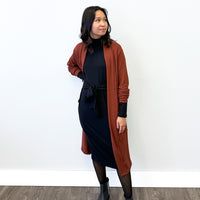 *Pre-Sale* Mock Neck Tie Dress