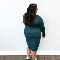 *Pre-Sale* Mock Neck Tie Dress