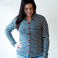 *Pre-Sale* Heart Button Up Cardi