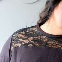 *Pre-Sale* Lace Sweatshirt