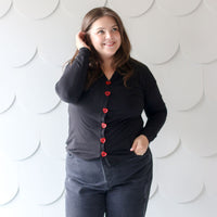 *Pre-Sale* Heart Button Up Cardi