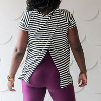 *Pre-Sale* Cross Back Short Sleeve