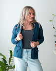 *Pre-Sale* Heart Pocket Button Up Cardi