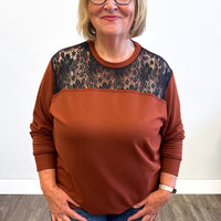 *Pre-Sale* Lace Sweatshirt