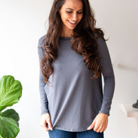 *Pre-Sale* Pleated Long Sleeve
