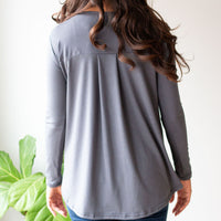 *Pre-Sale* Pleated Long Sleeve