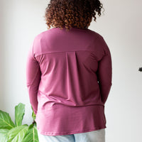 *Pre-Sale* Pleated Long Sleeve
