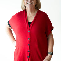 *Pre-Sale* Button Up Vest