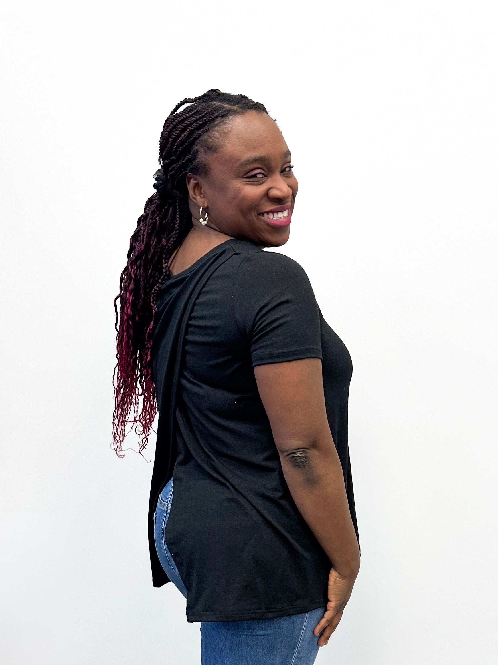 *Pre-Sale* Cross Back Short Sleeve