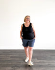 *Pre-Sale* Long Slim Shorts