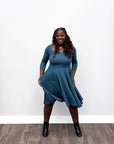*Pre-Sale* 3/4 Sleeve Circle Dress