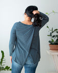 *Pre-Sale* Cross Back Long Sleeve