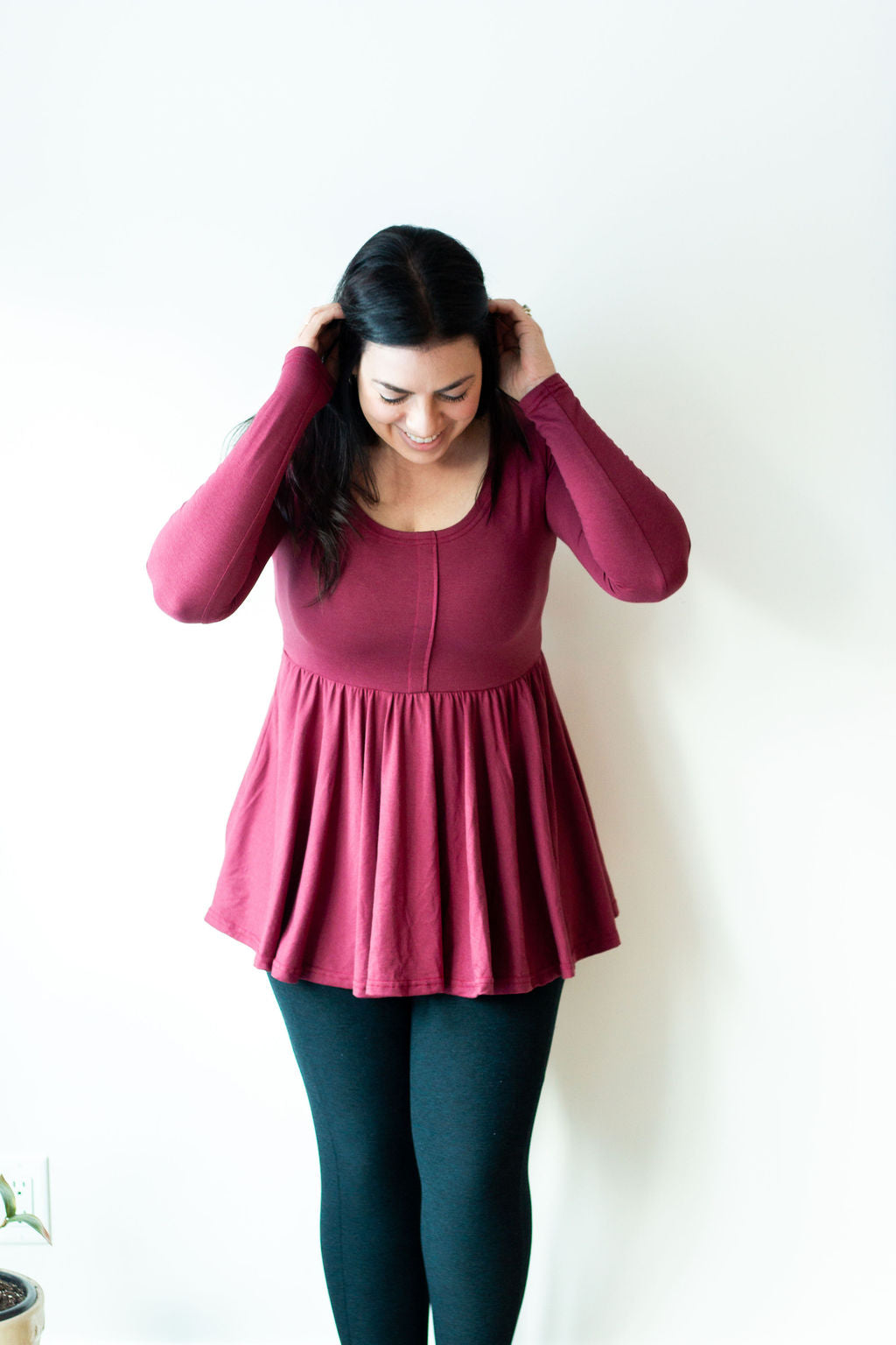 *Pre-Sale* Long Sleeve Frill Top