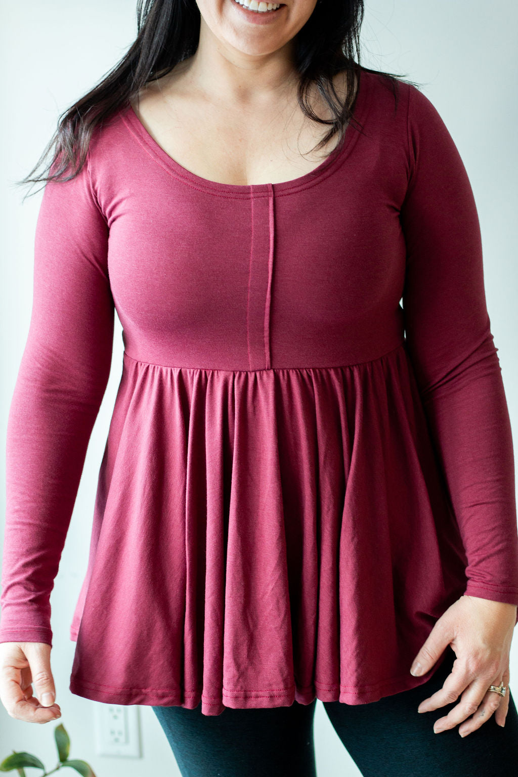 *Pre-Sale* Long Sleeve Frill Top