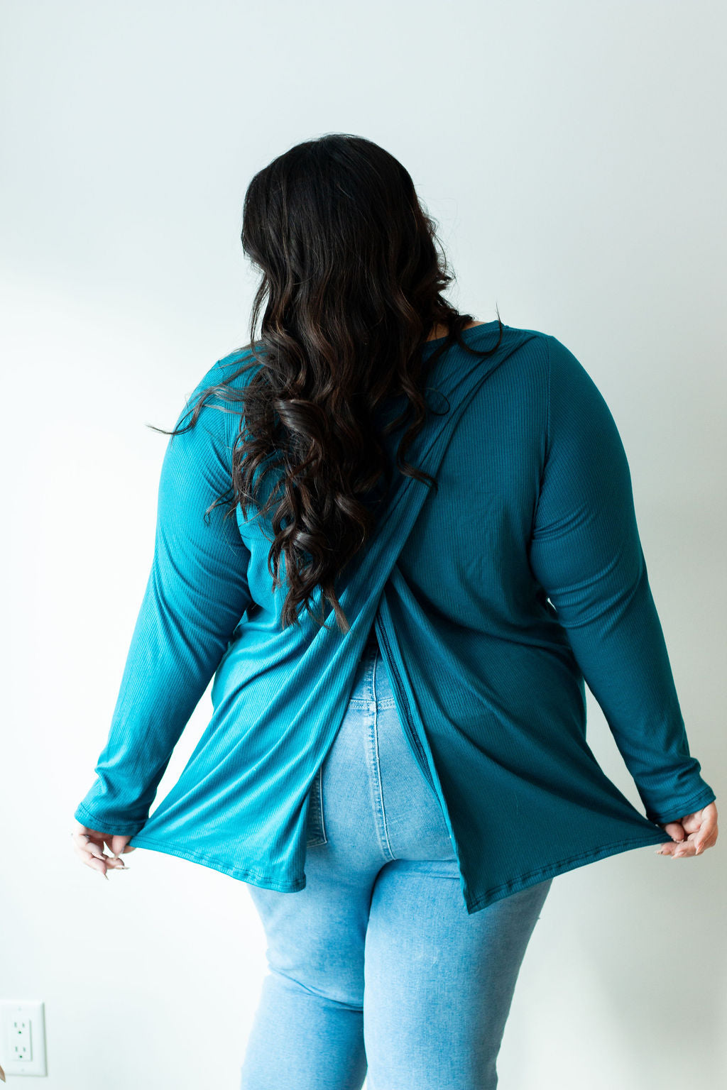 *Pre-Sale* Cross Back Long Sleeve