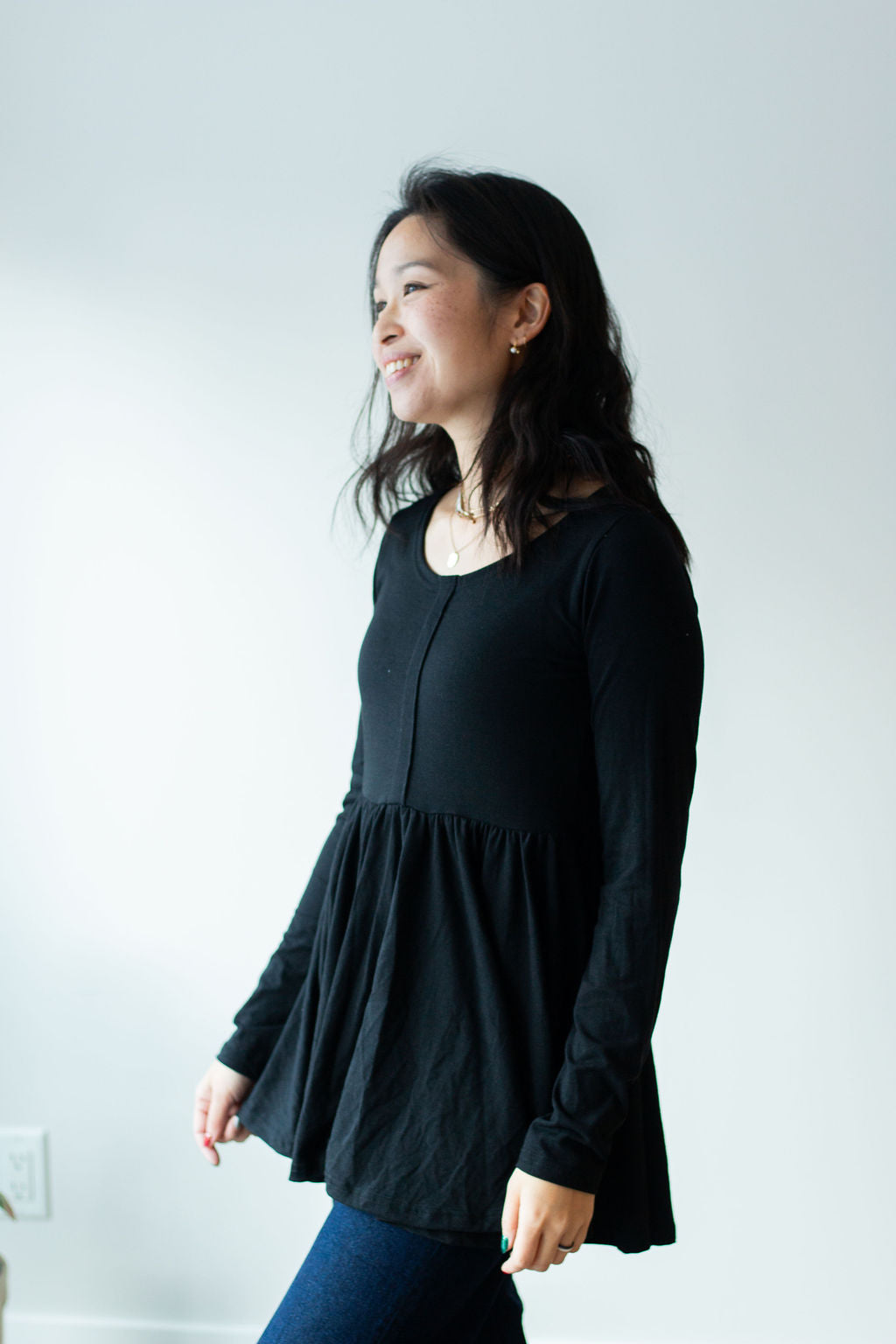 *Pre-Sale* Long Sleeve Frill Top