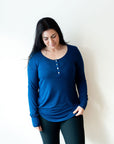 *Pre-Sale* Long Sleeve Henley