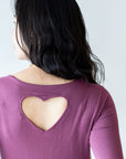 *Pre-Sale* 3/4 Sleeve Heart Cut-Out Circle Dress