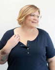 *Pre-Sale* Short Sleeve Henley