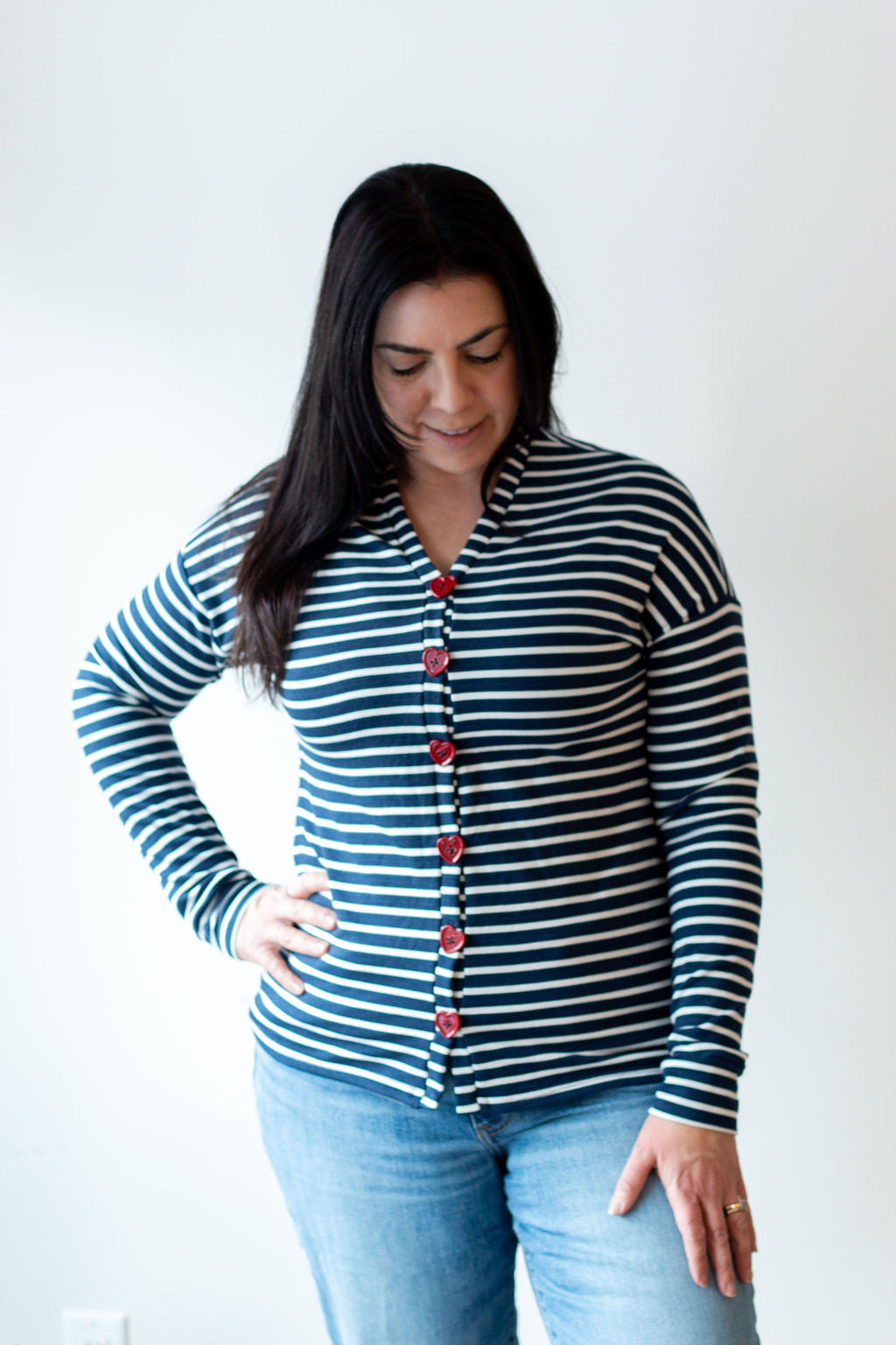 *Pre-Sale* Heart Button Up Cardi