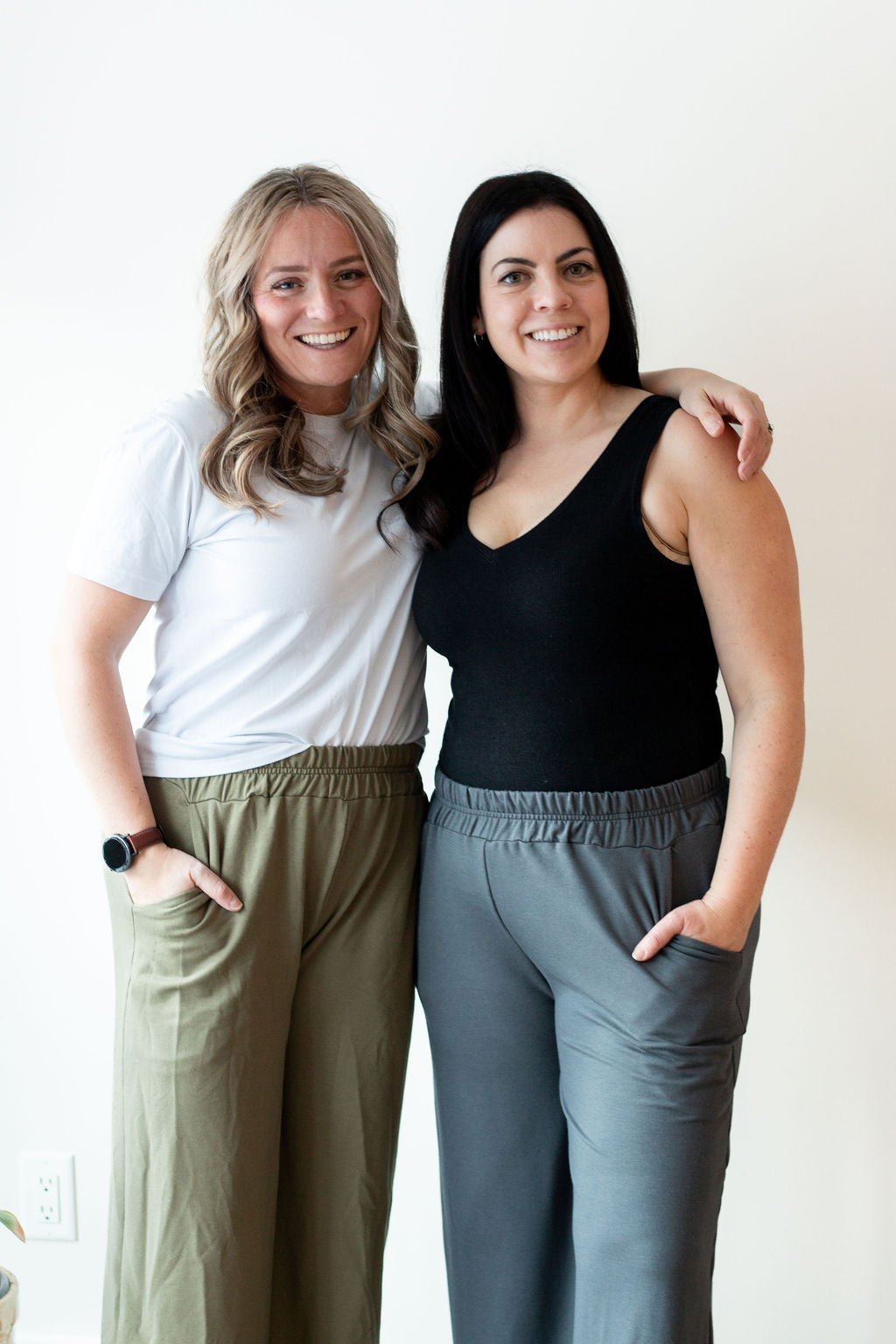 *Pre-Sale* Ruched Waist Straight Leg Pants