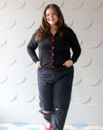 *Pre-Sale* Heart Button Up Cardi