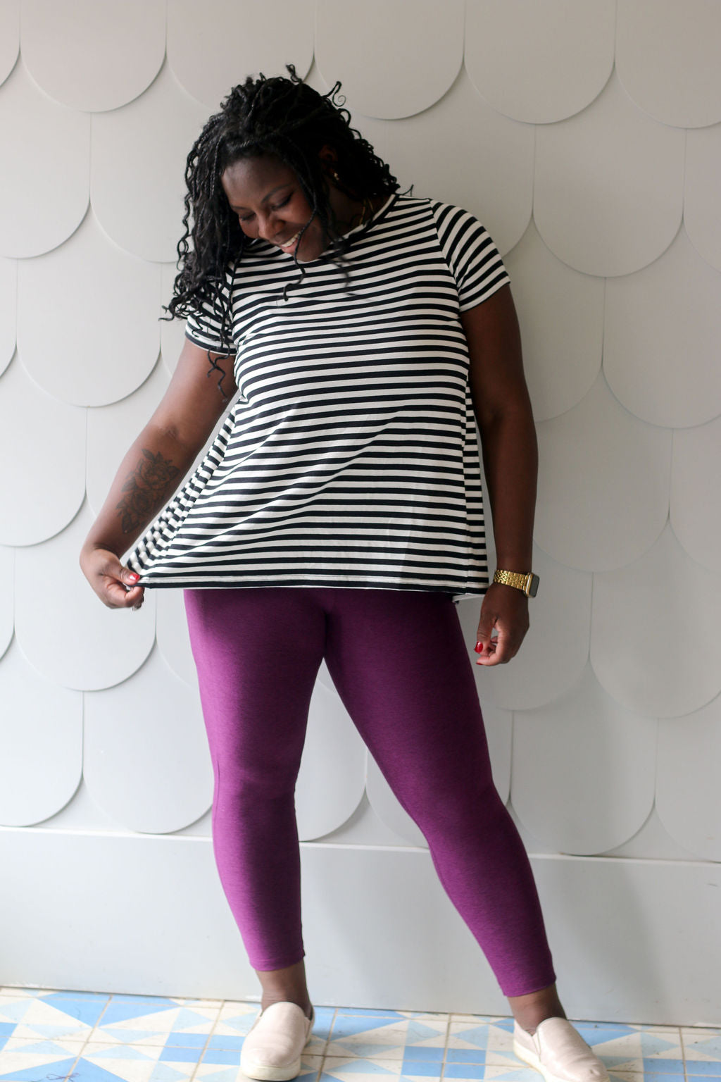 *Pre-Sale* Cross Back Short Sleeve