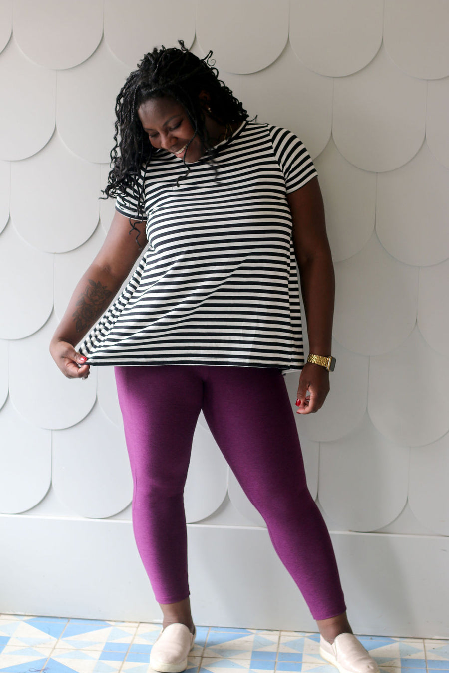 *Pre-Sale* Cross Back Short Sleeve