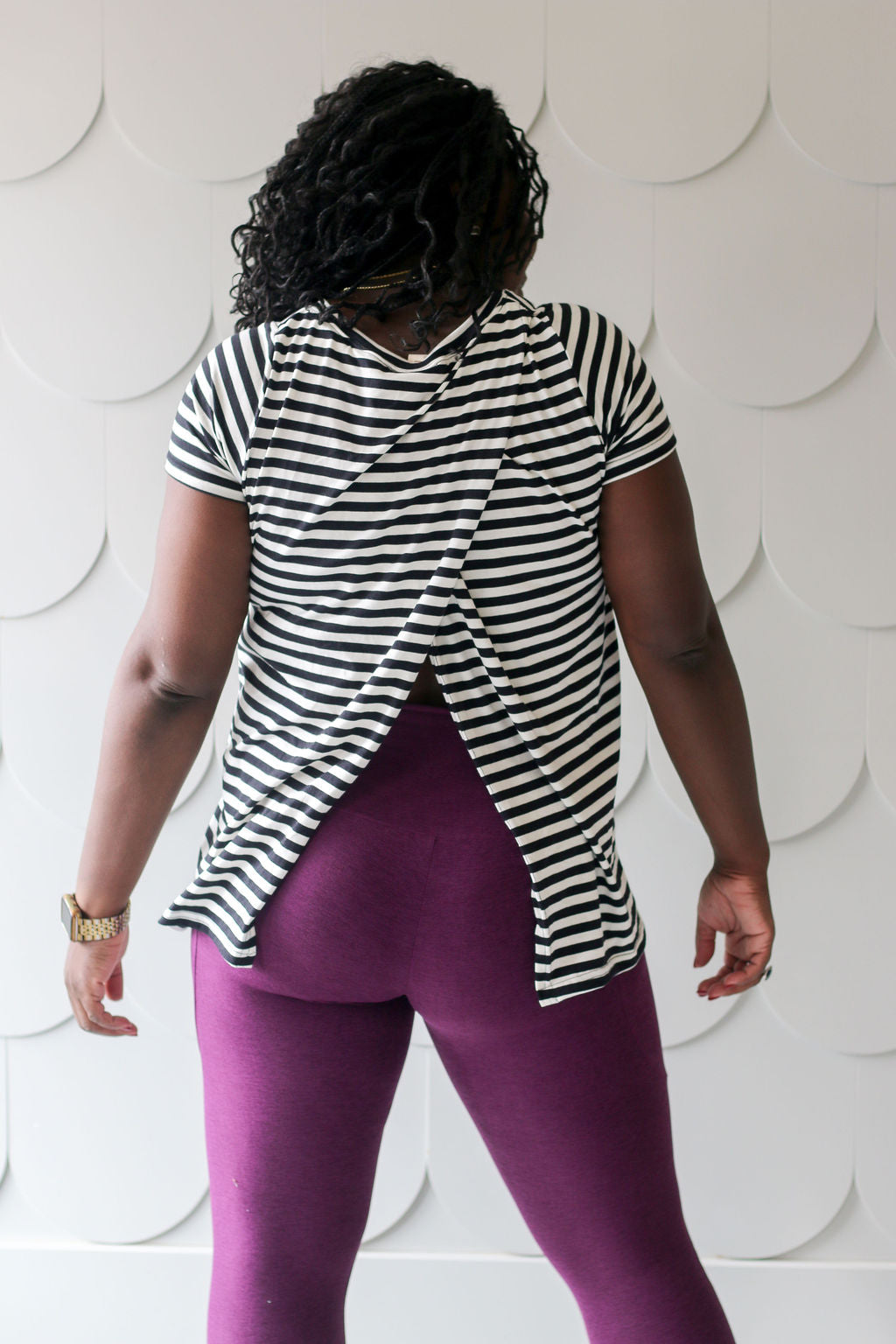 *Pre-Sale* Cross Back Short Sleeve