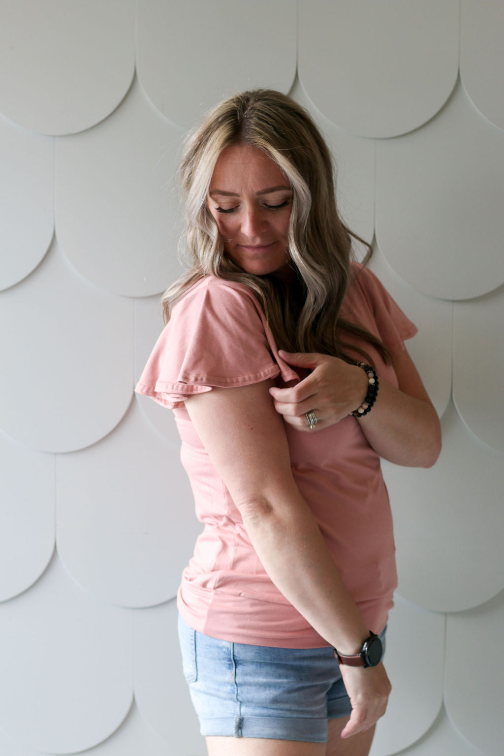 *Pre-Sale* Flutter Sleeve Top
