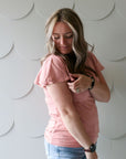 *Pre-Sale* Flutter Sleeve Top