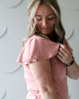 *Pre-Sale* Flutter Sleeve Top