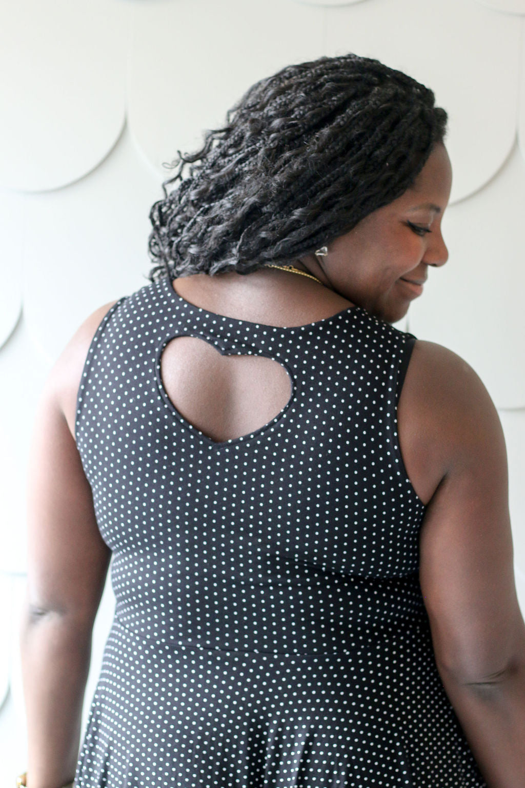 *Pre-Sale* Tank Heart Cut-Out Circle Dress