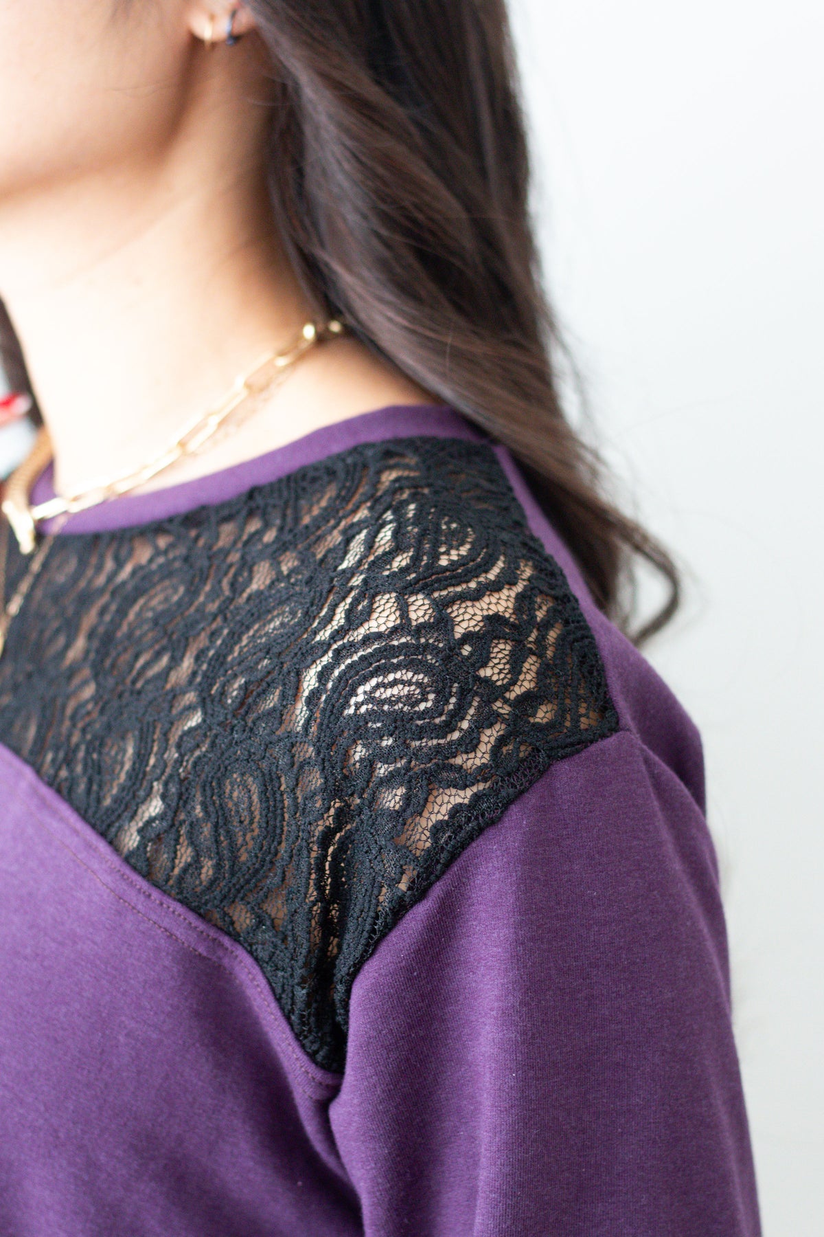 *Pre-Sale* Lace Sweatshirt