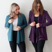 Boxing Week *Pre-Sale* Layer Cardi w/Elbow Patches