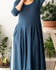 *Pre-Sale* 3/4 Sleeve Circle Dress