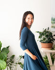 *Pre-Sale* 3/4 Sleeve Circle Dress