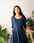 *Pre-Sale* 3/4 Sleeve Circle Dress