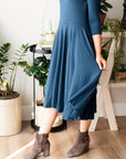 *Pre-Sale* 3/4 Sleeve Circle Dress
