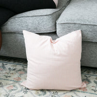 *Pre-Sale* Cushion Cover - Pink Sugar Stripe