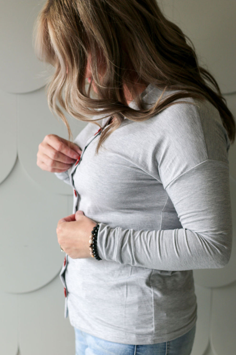 *Pre-Sale* Heart Button Up Cardi