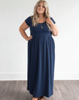 *Pre-sale* Cap Sleeve Sundae Maxi Dress
