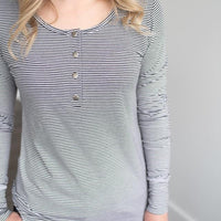 *Pre-Sale* Long Sleeve Henley