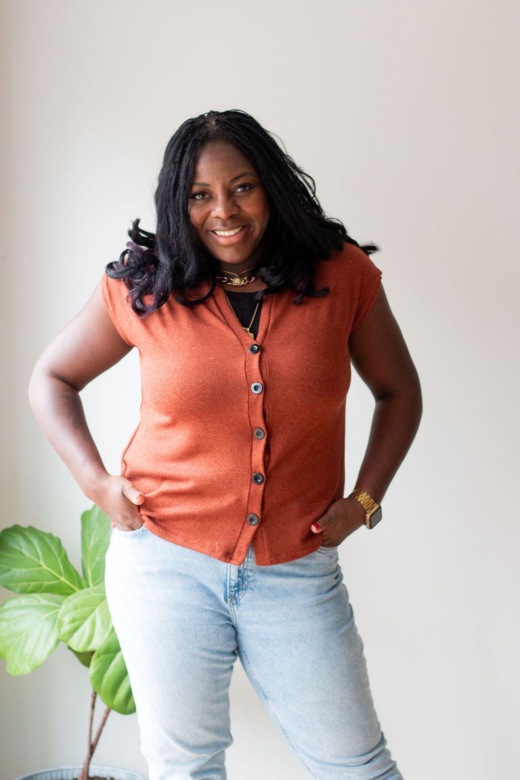 *Pre-Sale* Button Up Vest