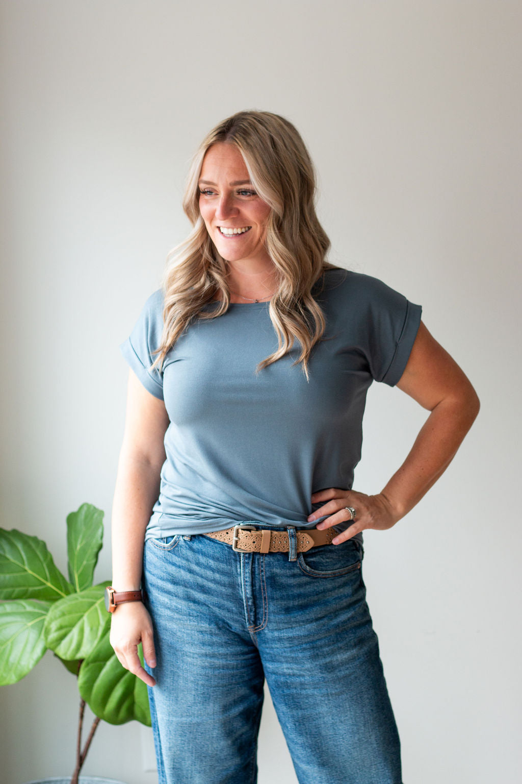 *Freshly Baked* Cuff Tee