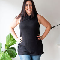 *Pre-Sale* Sleeveless Cowl Sweater